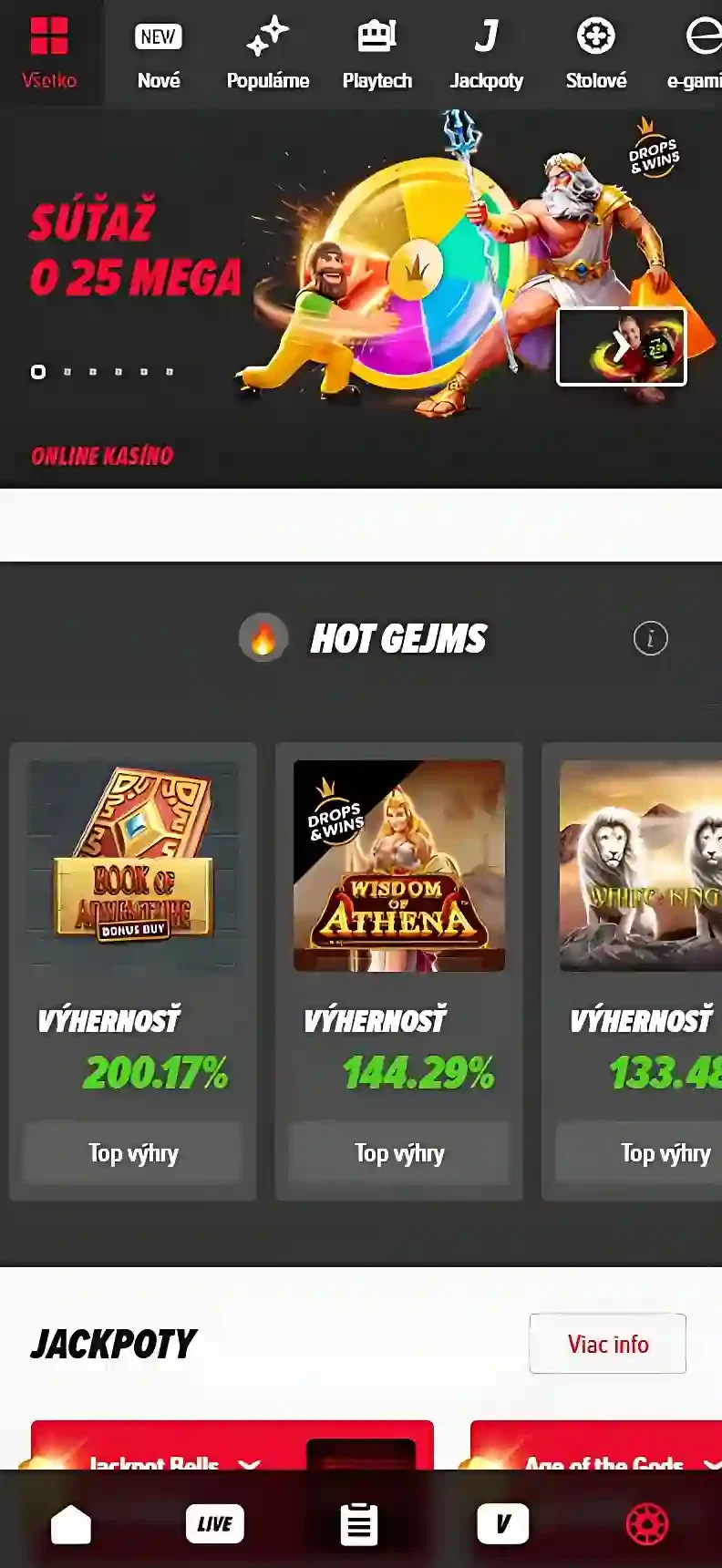 doxxbet mobilná aplikácia